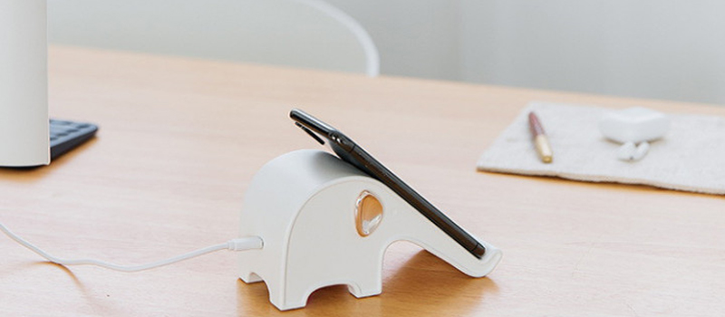  Solove Elephant Wireless Charge White